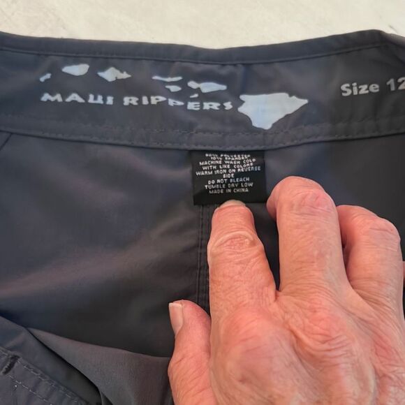 Ladies Gray Board Shorts - Picture 6 of 8